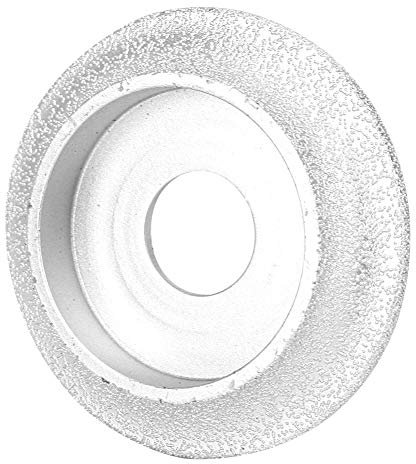 Disco da Taglio Diamantato, Mola Diamantata Brasata da 7,3 Cm Mola a Tazza Diamantata per Granito Marmo Ferro Acciaio Muratura Disco Abrasivo Brasato Sottovuoto Convesso (Mola francese 1.0)