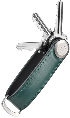 Orbitkey Key Organiser Hybrid Leather (Pine Green)