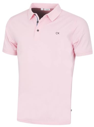 Calvin Klein Polo de Golf Campus Sport pour Homme - Bébé Rose Sport - M