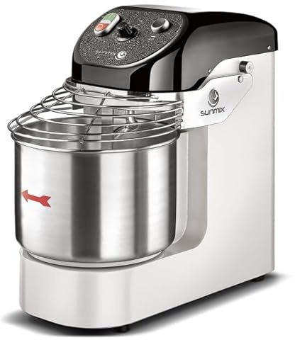 Sunmix Easy Line Spiral Dough Mixer (White, 10kg)
