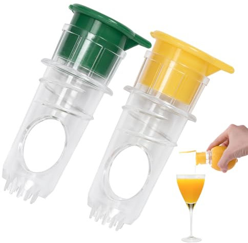 2 Pièces Presse Agrumes Citron Manuel, Presse Agrume Orange Manuel, Fruit Lemon Squeezer Pour Utilisation Dans les Restaurants, Cuisines, Bars