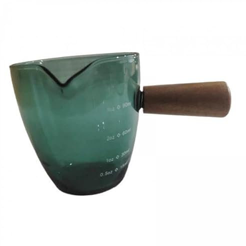 Milageto 2x Tazza Dosatrice per Latte Tazza Da Caffè per Latte Tazza Da Caffè Resistente Al Calore Tazza Da Oncia per Caffè Espresso Tazza Da Miscelazione per