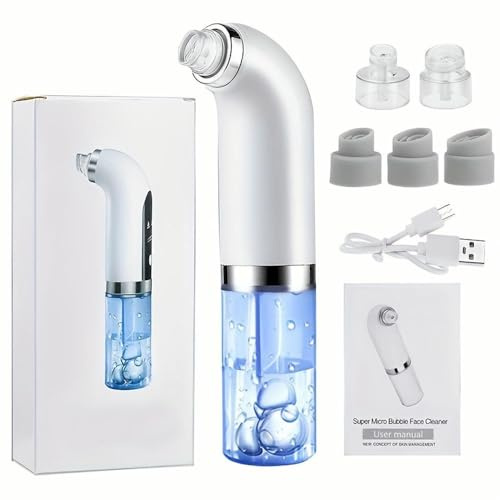 NYSDM 6 Head Pore Cleaner Extractor Elektriskt sug Pormaskar Dammsugare Elektrisk Acne Cleaner Pormaskborttagare Vakuum