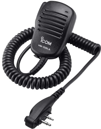 Icom HM-158LA - Microfono compatto con clip a coccodrillo