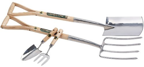 Jeu de fourche et de bêche en acier inoxydable Draper Expert 10348