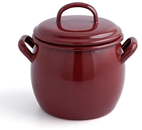 Quid Clasico Esmalte Olla Abombada Esmaltada 28 cm