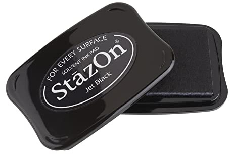 Stempelkissen, Staz-On Schwarz