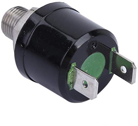 Vikye Druckschalter für Luftkompressor, 70-100 PSI, Automatisch, Schwarz