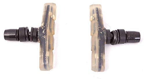 KHE Acme BMX Bremsschuhe mit Gewinde U-Bremse V-Bremse Einstellbar transparent