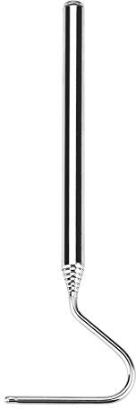 Einstellbarer Schlangenhaken Ausziehbarer Schlangenfänger aus Edelstahl Versenkbarer Fanghaken Professioneller Reptilienbedarf Schlangenrute