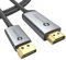 WARRKY 4K DisplayPort auf HDMI Kabel [Vergoldete, Geflochten, Aluminiumhülse], Unidirektionaler DP Quelle zu HDMI Display Verbindungskabel Kompatibel für Laptop, PC, Monitor, TV, Projektor -3M