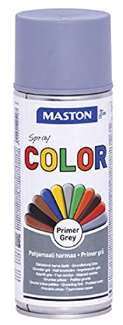 MASTON Colour spray paint, 400 ml, primer grey