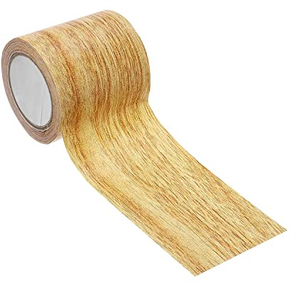 SJUNJIE Reparaturband für Holzmaserung Klebeband Holzoptik Wasserfest | Wandanschlussband Kratzer, für Böden, Holzoptik, Haushaltsmöbel, Schrank, versiegelte Tür, Boden, Reparaturband (5,7cm*4.57m)
