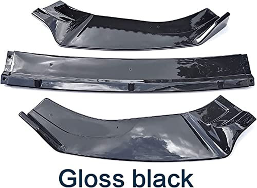 Auto Frontspoiler für VW Golf 7 MK7 7.5 R GTI GTD 2014 2015 2016 2017 2018 2019,Frontspoiler Protector FrontstoßStangenlippe Autoantikollisionsschutz Body Kit