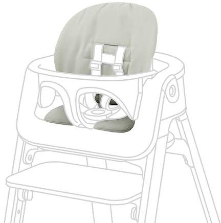 Cuscino per Stokke Steps Baby Set, Soft Sage - Comodo accessorio per Stokke Steps Baby Set - morbido, facile da pulire, materiale idrorepellente - Cotone lavabile in lavatrice
