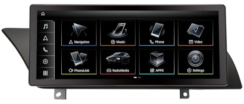 Erisin 10,25 Zoll 8-Kern 4GB+64GB Android 14 Autoradio mit GPS Navi Für Audi A4 A5 B8 S4 S5 2009-2016 Bluetooth 5.0 Wireless CarPlay Android Auto IPS Bildschirm DSP WiFi 4G DAB+ USB Canbus SWC