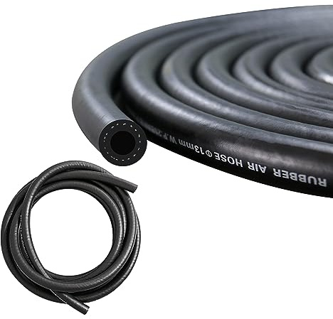 Uxney Ø 10 mm Benzinschlauch,6M Kraftstoffschlauch Kraftstoffleitung Hydraulikschlauch Gummischlauch Dieselschlauch für Auto, LKW, Traktor, Kleinmotor