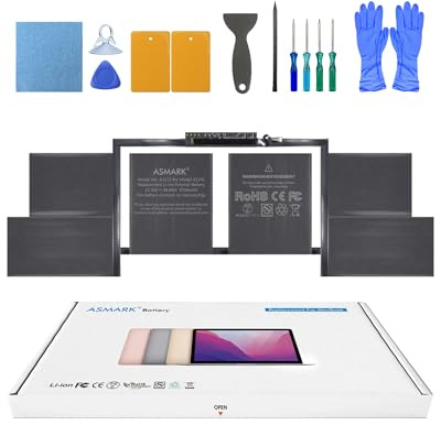 ASMARK Akku für MacBook Pro A2141, 16 Zoll, 2019, A2113 Laptop Batterie
