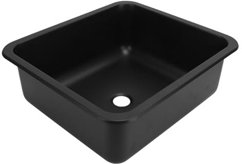 RV-Waschbecken aus Edelstahl 304, Vielseitig Einsetzbar, Großes Fassungsvermögen, Rechteckiges Küchenwaschbecken Wohnwagen, Wohnmobil, Boot, Camper, Yacht (Kunststoffe