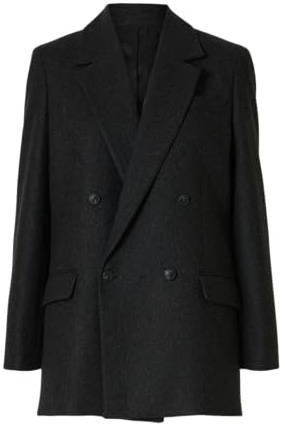 SELECTED FEMME Donna Slfelin Lano Blazer Noos, Nero, 44