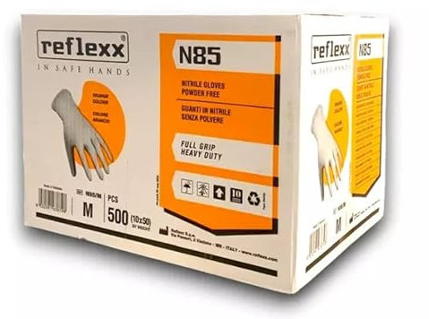 Generico Guanti In Nitrile Senza Polvere Full Grip N85 TAGLIA M - 500 pcs