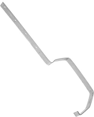 Homoyoyo Gutter Bracket and Rain Gutter Holder 200mm Metal Roof Support Frame for Rack Installation Roof Accessories
