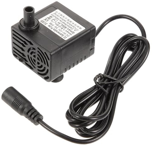 BESPORTBLE DC-808 5W Solar Submersible Pump Brushless DC Micro Water Pump 1.5m Lift Plastic Booster for Household Garden Fountain and Hydroponics