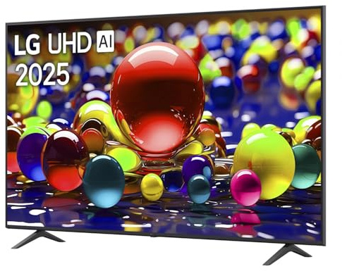 LG 75UA74006LB - TV 75 Pollici, Smart TV 4K DVB-T2 HEVC/H.265 Wi-Fi Classe F colore Blu
