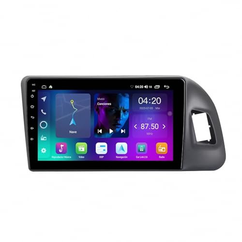 Bilnavigering för Audi Q5 2005-2017 Trådlös Bärbar Biluppspelningsskärm för Apple Carplay Och Android Auto, Backkamera, Spegellänk Bilradio Stereo Gps Navi, 4 Kärna 1G＋32G