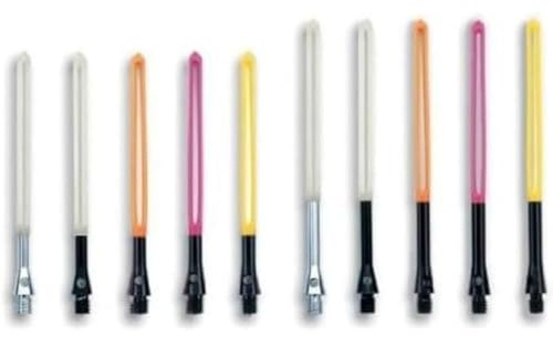 Unicorn Slikstik Plus Aluminium-Schäfte, kurz, Orange, Einheitsgröße