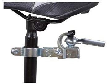 FILMER Gancio di traino universale per bicicletta Maxi per montaggio tubo sella Ø 24 – 30 mm