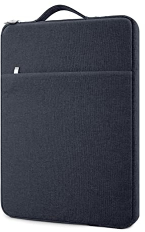 MicaYoung Funda para Ordenadores Portátil 11-11,6 Pulgadas Compatible con 11,6 MacBook Air Chromebook, Impermeable PC Blanda Bolsa Funda Ordenador con Mango, Azul Marino
