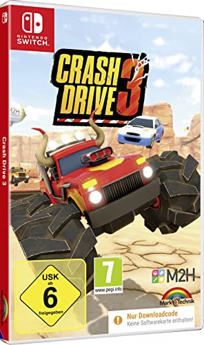 CRASH DRIVE 3 - verrückteste Auto Stunt Rallye für Nintendo Switch