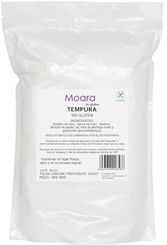 Harina para Tempura y Rebozados -sin gluten- vegana- 1kg