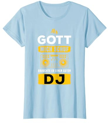 Musik Dj Auflegen Bunt Musiker DJ Pult Party T-Shirt