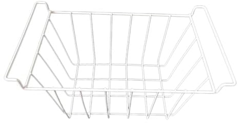 rockible Cesta para Congelador, Divisor de Organización de Despensa con Asa, Contenedor Organizador para Congelador, Cesta de Almacenamiento de Alambre, Los 40CM