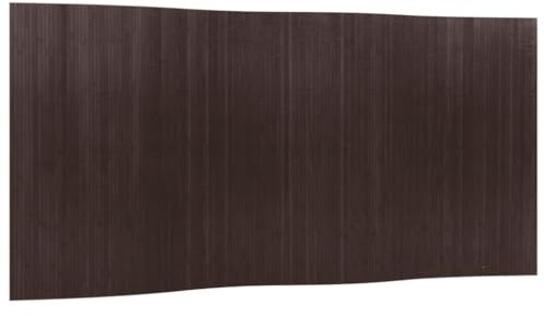 vidaXL Divisorio Ambienti Marrone Scuro 165x400 cm in bambù