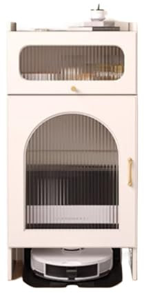 FUHAI-666 Wohnzimmer Kehrmaschine Lagerschrank Fisch Tank Schrank Kehrmaschine Regal Sofa Seite Tisch Lagerschrank(Weiß)