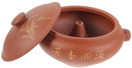 GARVALON Keramik Dampfkochtopf Kochtopf Für Vielseitiges Dampfgaren Von Fleisch Huhn Suppe Kleines Hitze Wärmespeicherndes Kochgeschirr Für Küche Und Restaurant