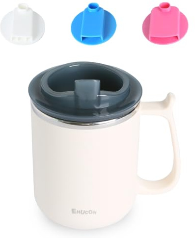 EHUCONGAITB Dysphagia Regulating Drinking Cups for Swallowing Difficulty - with 5cc, 10cc, & 15cc Sip Options - Liquids Only - Pack of 1