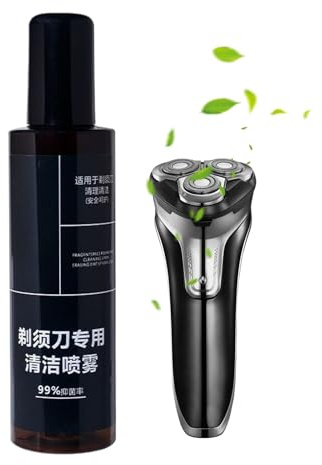 Razor Cleaner - Hair Trimmer Cleaner, 200 ml Cleaning Solution for Home Salon Men's Hairdresser Care Hygiene Maintenance