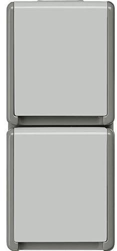Siemens - 5UB4723 DELTA Fläche IP44 AP SCHUKO-Steckdose 2-fach