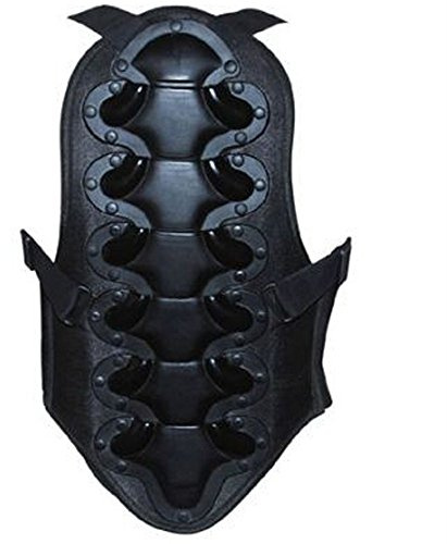 Bikers Gear Australia CE1621-2 - Protezione per la schiena della colonna vertebrale approvata per moto sci, snowboard, nero, taglia S