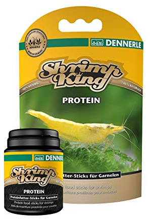 Dennerle Shrimp King Protein 45g - Protein food sticks for shrimp with increased protein requirements - promotes growth and egg formation