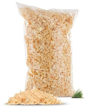 1kg Zirbenspäne 1. Wahl - zertifiziertes Zirbenholz - für Zirbenkissen, entstaubt, hochwertig verarbeitet