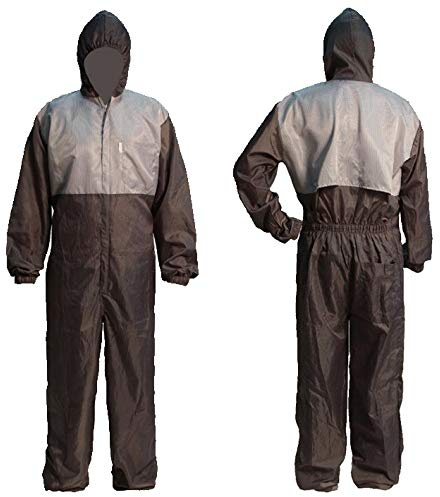 Chamäleon Premium Profi Overall LACKIERANZUG Anzug LACKIEREROVERALL WASCHBAR GRAU (XL)