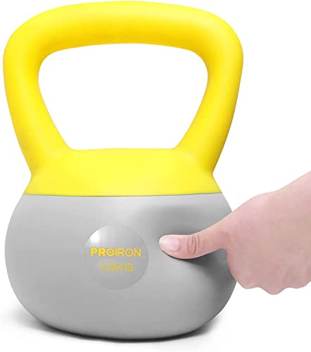 PROIRON Soft Kettlebell, Kugelhantel | 2kg | bodenfreundlich und bequem, Ideal für Anfänger Kettlebell Training zu Hause gemacht