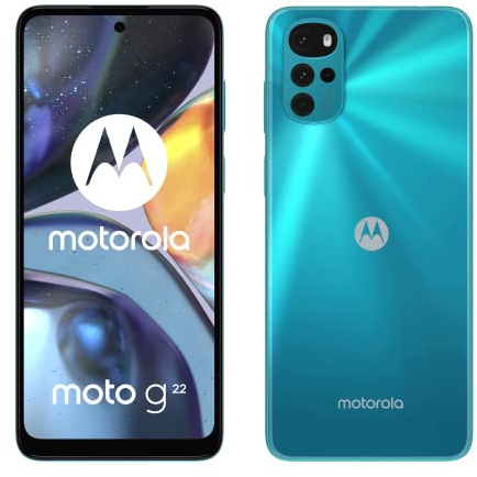 Motorola XT2231-2 Moto G22, Dual, 64GB 4GB RAM, Iceberg Blue