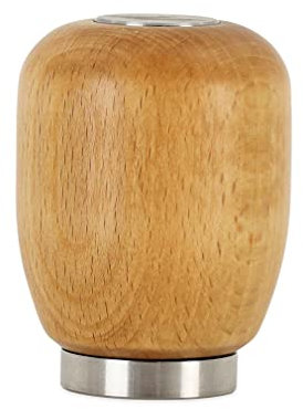 Mishimoto Schaltknauf aus Holz mit kurzem Stahlkern, Buchenholz