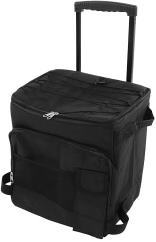 VBESTLIFE 43L Rollkühler wasserdicht & isoliert – Tragbarer Kühlbeutel mit Rollen, ergonomischem Griff und großem Fassungsvermögen für Camping, Picknick, Reisen im Freien und Outdoor-Aktivitäten